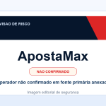 Ficha visual ApostaMax no SafeCasinoCompare Brasil