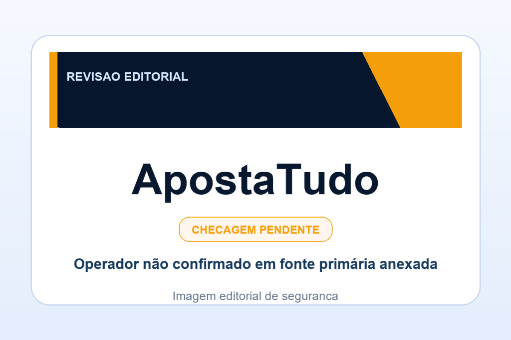 Ficha visual ApostaTudo no SafeCasinoCompare Brasil