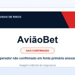 Ficha visual AviãoBet no SafeCasinoCompare Brasil