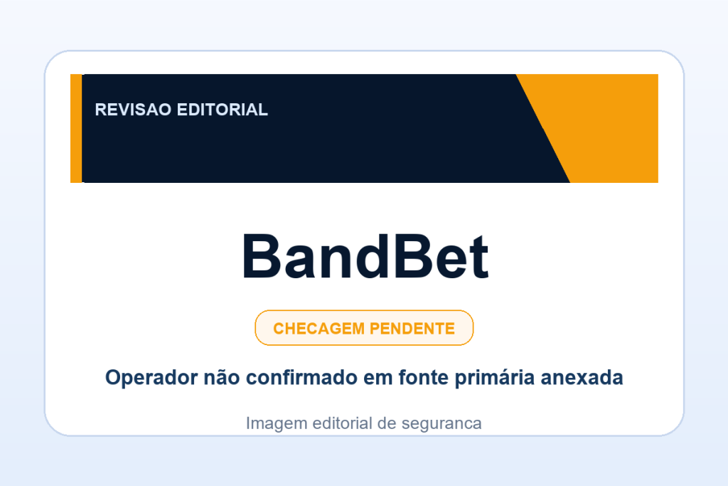 Ficha visual BandBet no SafeCasinoCompare Brasil