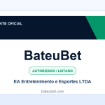 Ficha visual BateuBet no SafeCasinoCompare Brasil