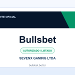 Ficha visual Bullsbet no SafeCasinoCompare Brasil