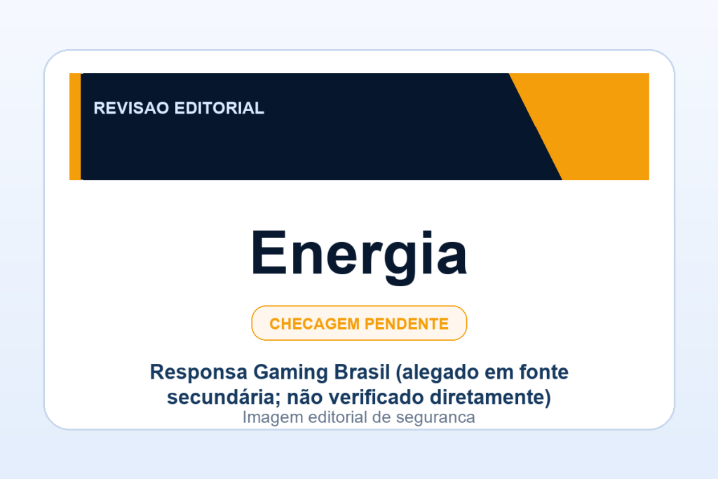 Ficha visual Energia no SafeCasinoCompare Brasil