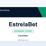 Ficha visual EstrelaBet no SafeCasinoCompare Brasil