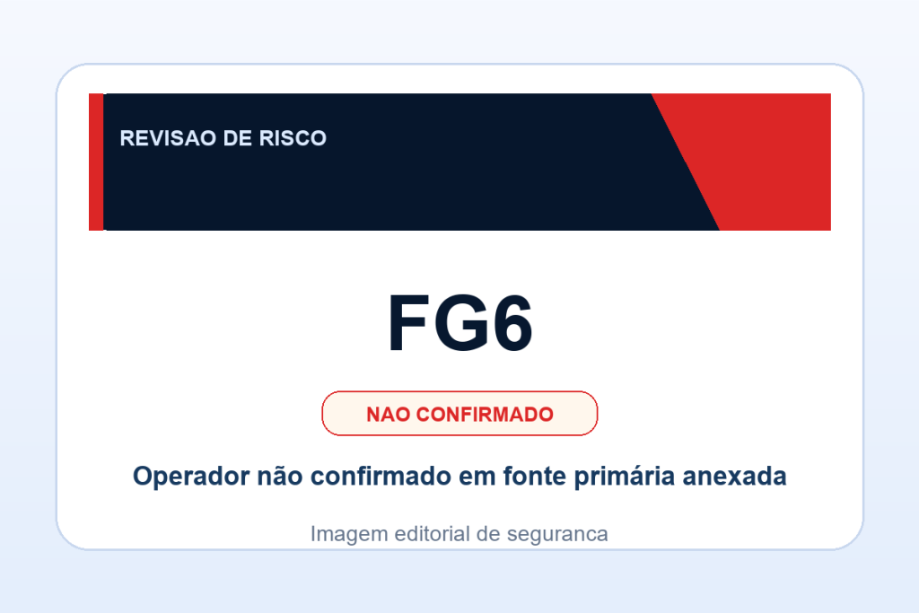 Ficha visual FG6 no SafeCasinoCompare Brasil