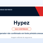 Ficha visual Hypez no SafeCasinoCompare Brasil
