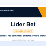 Ficha visual Líder Bet no SafeCasinoCompare Brasil