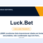 Ficha visual Luck.Bet no SafeCasinoCompare Brasil
