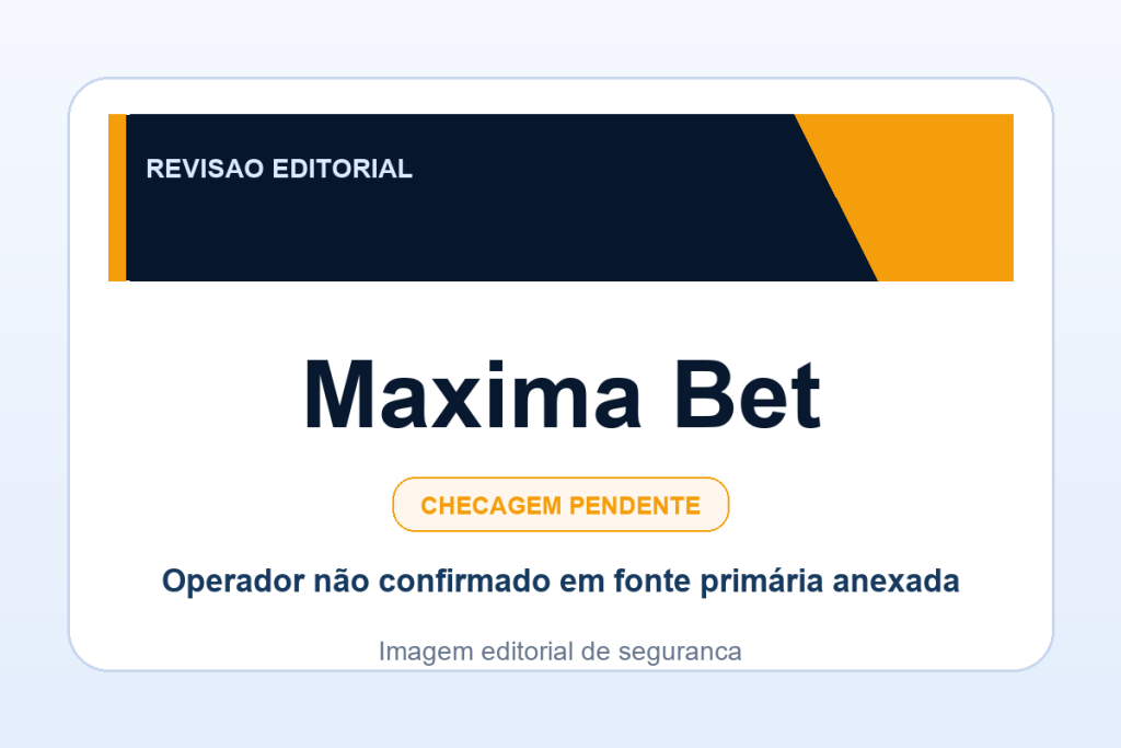 Ficha visual Maxima Bet no SafeCasinoCompare Brasil