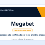 Ficha visual Megabet no SafeCasinoCompare Brasil