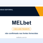Ficha visual MELbet no SafeCasinoCompare Brasil