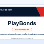 Ficha visual PlayBonds no SafeCasinoCompare Brasil