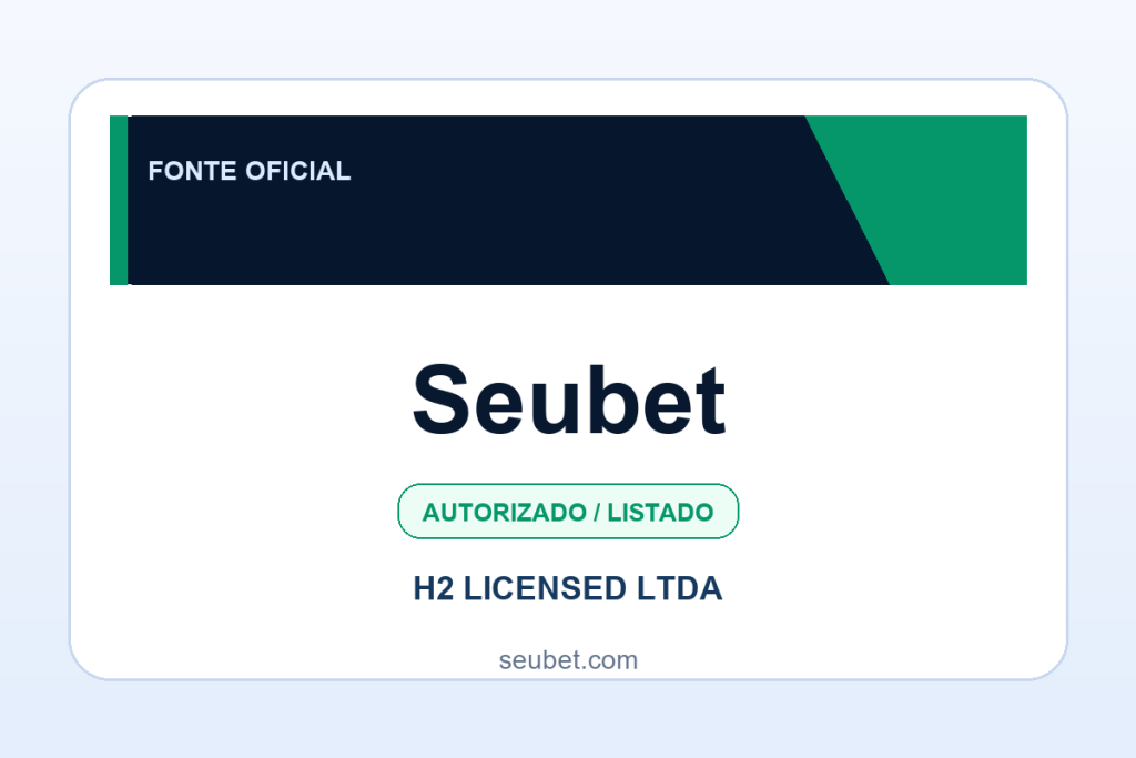 Ficha visual Seubet no SafeCasinoCompare Brasil