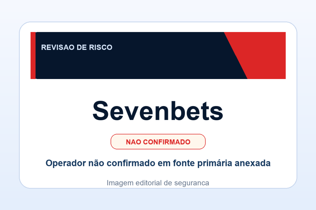 Ficha visual Sevenbets no SafeCasinoCompare Brasil