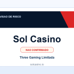 Ficha visual Sol Casino no SafeCasinoCompare Brasil
