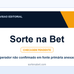 Ficha visual Sorte na Bet no SafeCasinoCompare Brasil