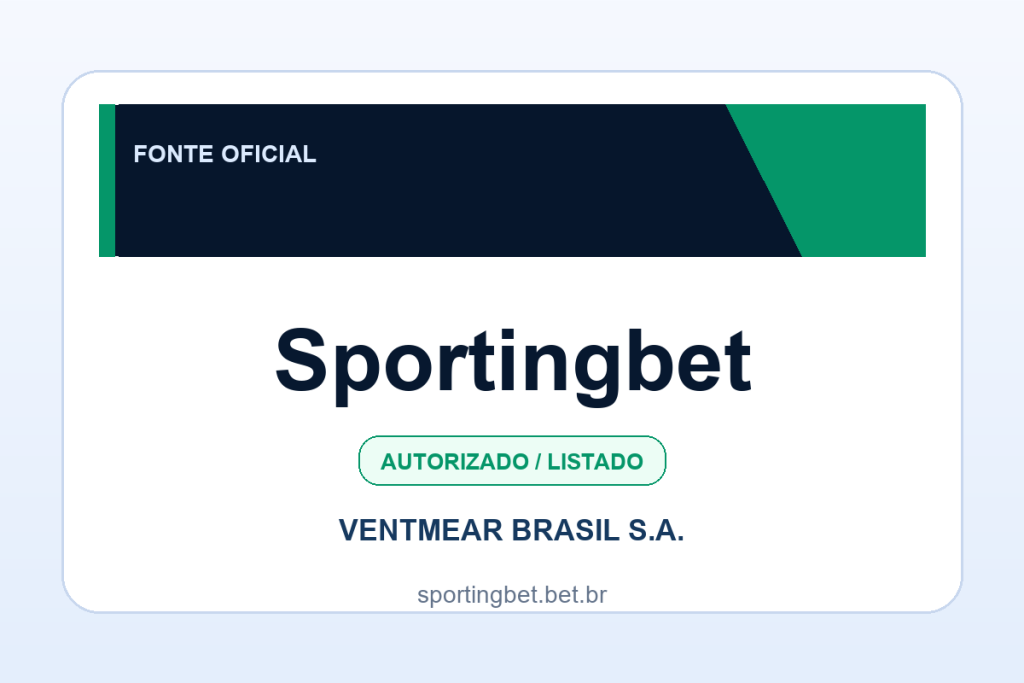 Ficha visual Sportingbet no SafeCasinoCompare Brasil