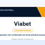 Ficha visual Viabet no SafeCasinoCompare Brasil