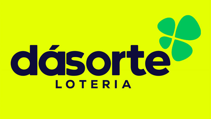 Novo logotipo da Dá Sorte Loteria, com design moderno e cores vibrantes, simbolizando sorte e expansão.