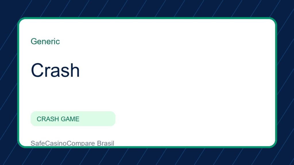 Crash jogo grátis: imagem editorial do perfil no SafeCasinoCompare