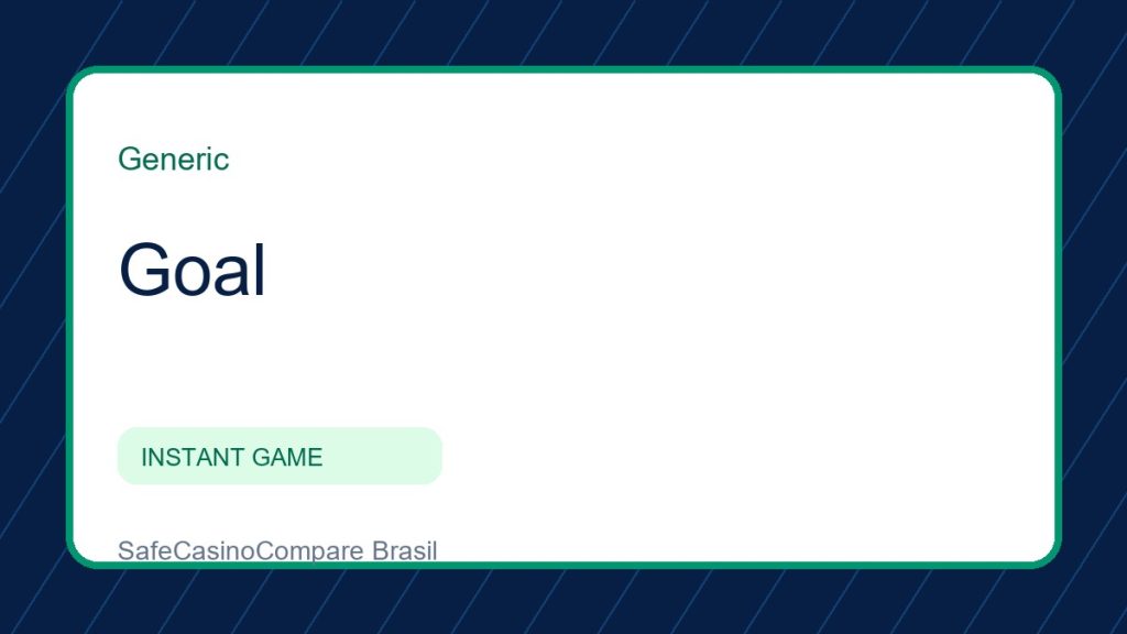 Goal jogo grátis: imagem editorial do perfil no SafeCasinoCompare