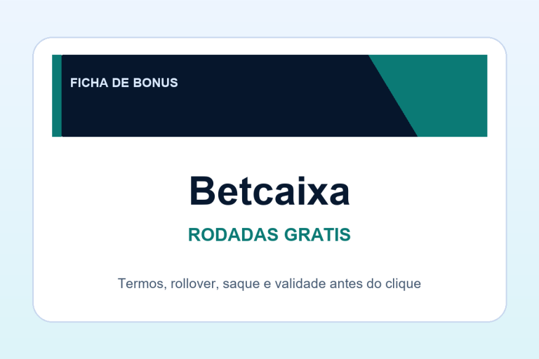 rodadas gratis Betcaixa: ficha SafeCasinoCompare Brasil