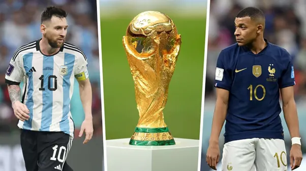 Estádio lotado durante a Copa do Mundo de 2026, com torcedores comemorando
