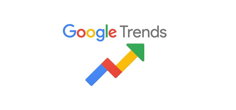 Gráfico mostrando o volume de busca por "bet" no Google Trends com picos diários, acompanhado de um mapa do Brasil.