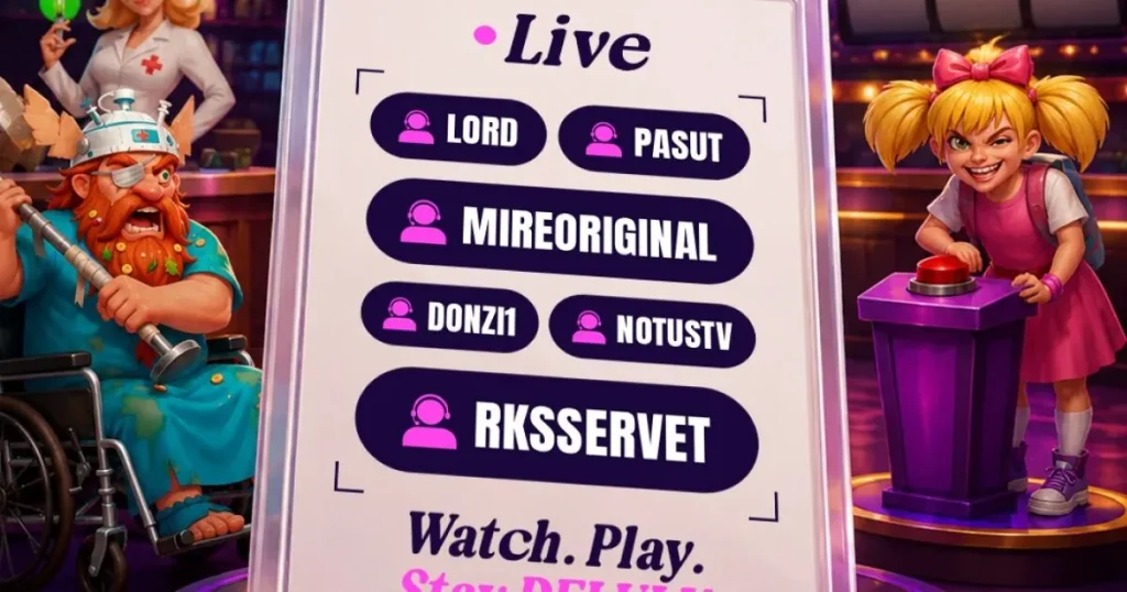 Transmissão ao vivo de jogo de cassino online em plataforma de streaming com chat ativo de espectadores
