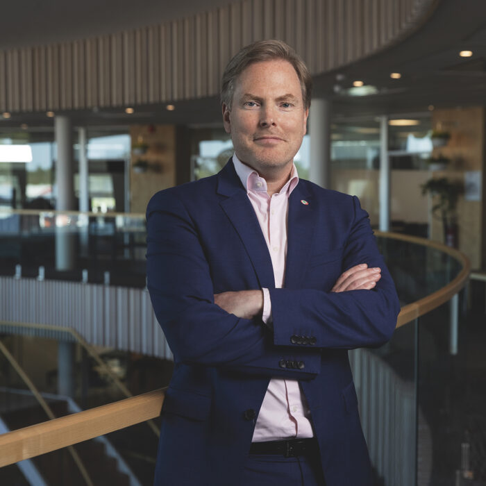 Christer Fahlstedt, CEO da operadora estatal finlandesa Paf, durante entrevista sobre regulação de jogos na Europa